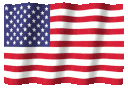 Waving American Flag