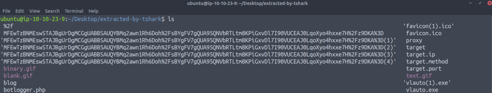 Screenshot for Question 7